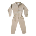 Overol IPF LAV-1001-AB 100% algodón beige para trabajo industrial