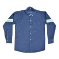 Camisola de mezclilla IPF CA14MOSHR con reflejante