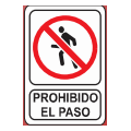 Prohibido el paso