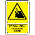 riesgo de caer