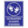 uso obligatorio guantes