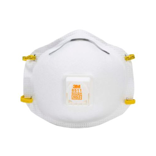Respirador 3M 8511 N95 con válvula