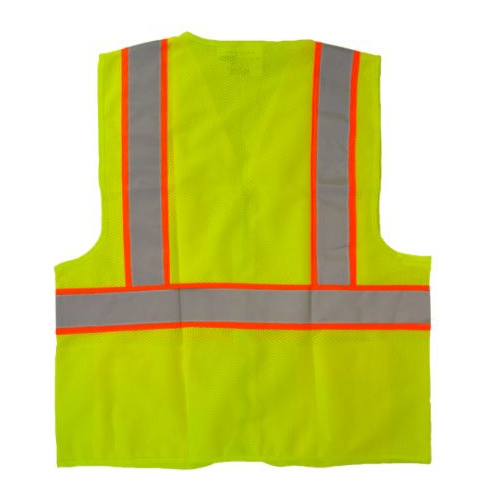 Chaleco LS4051 Amarillo Back