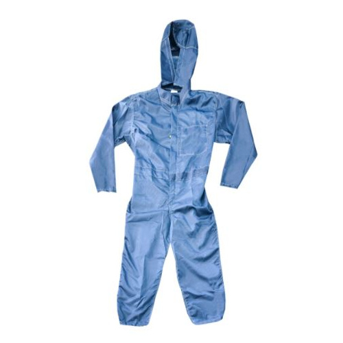 Overol antiestático azul JYRSA STK-6000AZ protección ESD