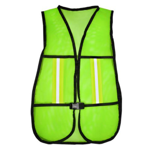 Chaleco de Malla con Reflejante Verde LAMIRA CH-MR, Alta Visibilidad