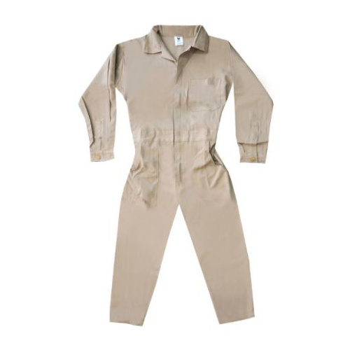 Overol IPF LAV-1001-AB 100% algodón beige para trabajo industrial