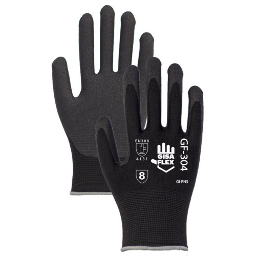 Guante Nylon/Nitrilo Arenado GISA GF-304