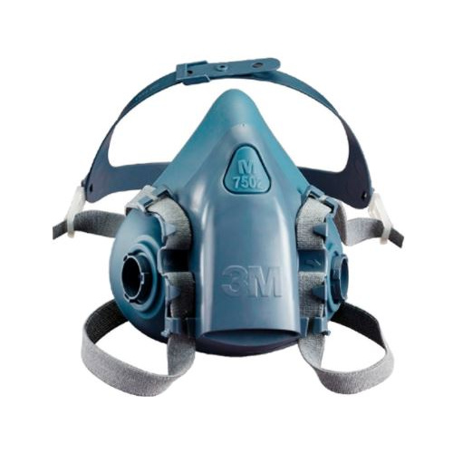 Respirador 3M 7502 silicon media cara