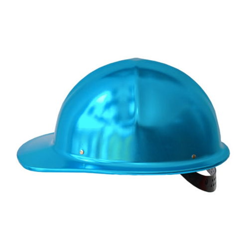 Casco de seguridad INFRA I-CA-285 de aluminio anodizado color azul