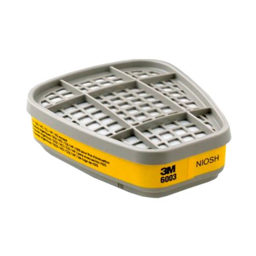 Cartucho 3M 6003 vapores orgánicos y gases ácidos