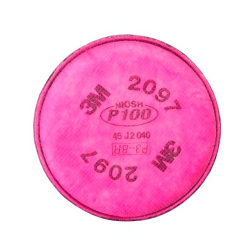 Filtro disco 3M 2097 HEPA vapores orgánicos y ozono