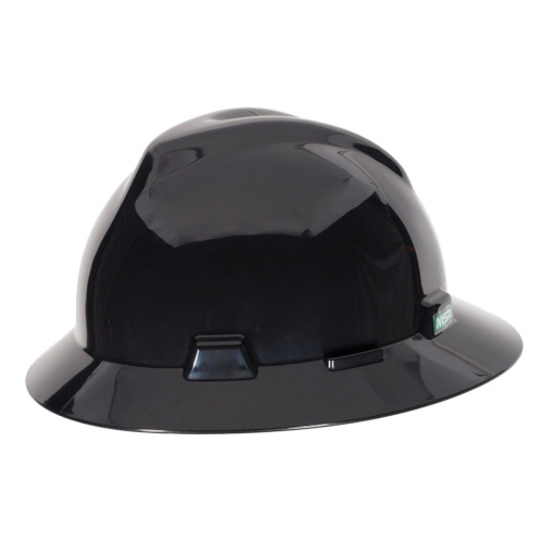 Casco de seguridad MSA V-Gard ala ancha color negro