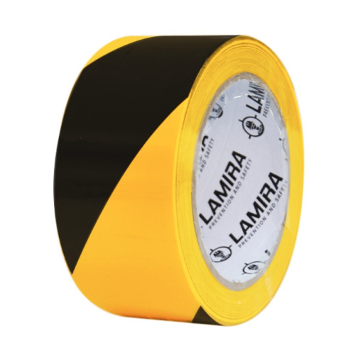 Cinta Delimitadora LAMIRA 2" x 33 m Amarillo con Negro