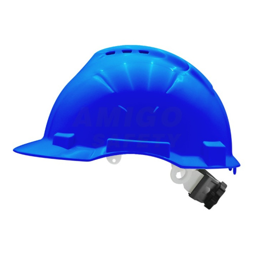 Casco ventilado azul Lamira AS-4462