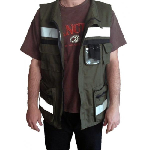Chaleco Brigadista Plus Verde Abierto