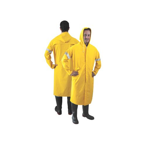 Impermeable largo con reflejante MR DZ1001 Grande