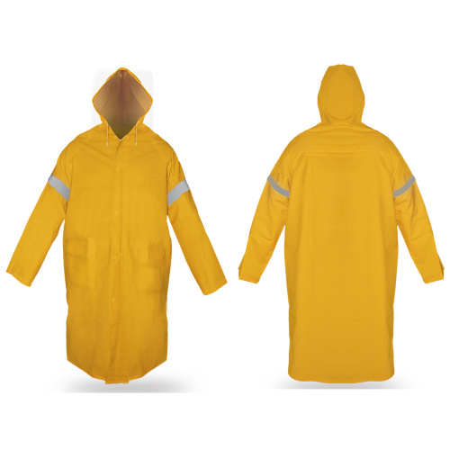 Impermeable largo con reflejante MR DZ1001 Grande