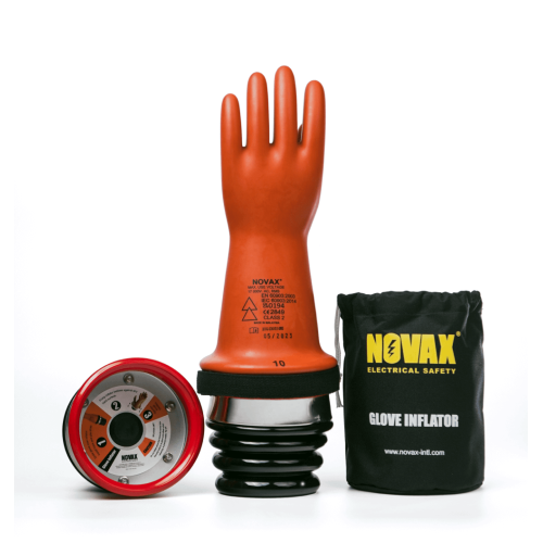 Inflador Manual Novax para Guantes Dieléctricos T-GIK/01
