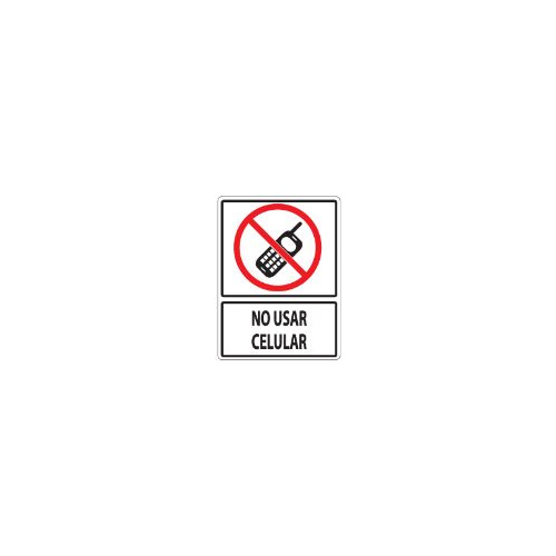 No usar celular