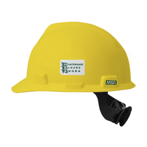 Casco de seguridad MSA V-Gard tipo cachucha color amarillo