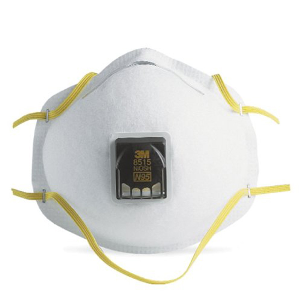 Respirador 3M 8515 N95 con válvula Cool Flow: protección avanzada